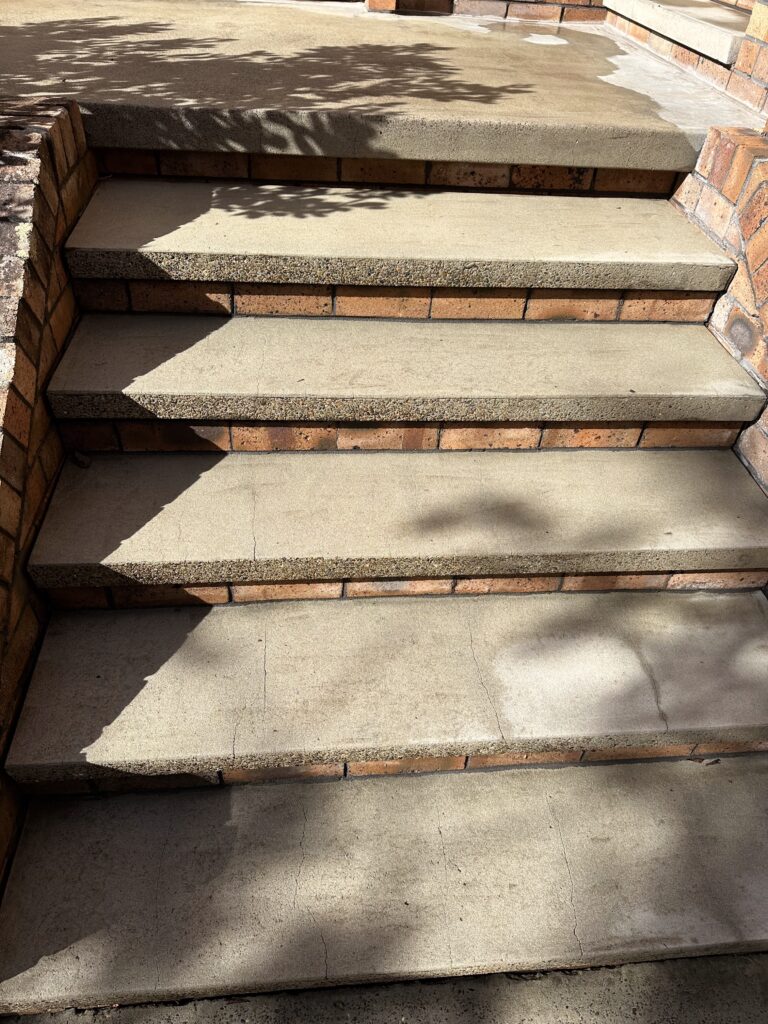 Pressured cleaned Steps